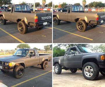 1985 Toyota XtraCab stock restoration