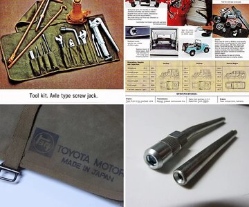 Medium Tool Roll - Canvas 3/69-3/71