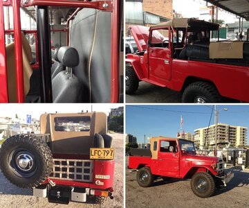 FJ43 Soft Top Pickup Prototype
