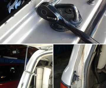 Lift gate support