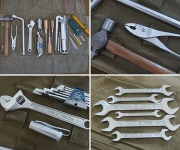 Large Tool Roll - OEM (vintage tools)