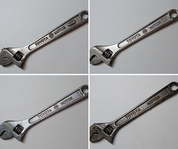 Adjustable Wrench (250mm) - HIT codes