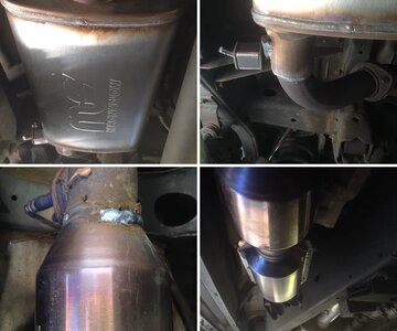 Exhaust re-route