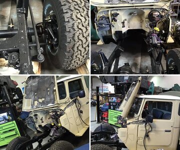 BJ45 Partial Restoration and Modification