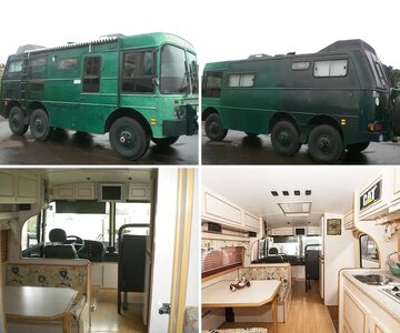 MOTORHOME  6X6  FOR  SALE