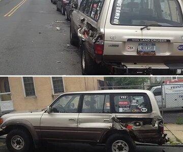 Hit and Run FJ80