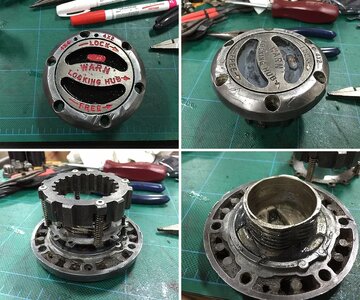 passenger side knuckle rebuild