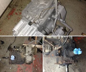 Transmission and Transfer case