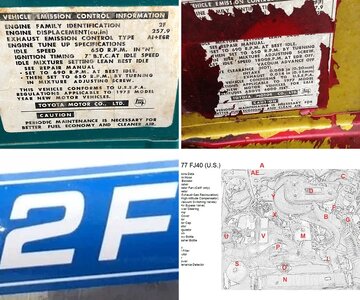 FJ40 Decals - 1975-77