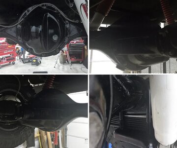 Rear pinion shims