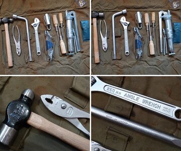 Large Tool Roll - 21mm OEM (vintage tools) - Made In Japan