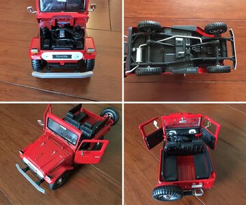 FJ40 1:24 Die cast model