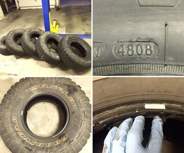 Old style Goodyear MT/R 315/75/16s