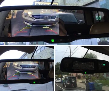 LCD Rear view mirror
