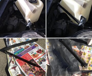 DIY Washer Bottle Relocation