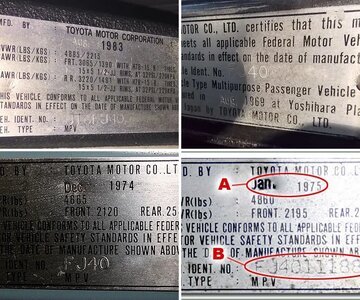 FJ40 Door Pillar Plate Summary