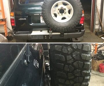 Rear Tire Carrier