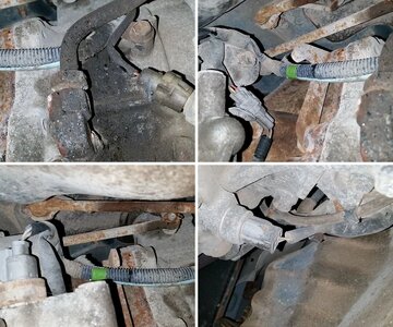 1994 80 series Transmission/Transfer electrical connections