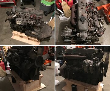 Spare B diesel or parts
