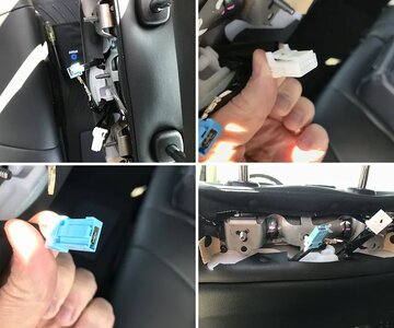 Rear Seat Video Screen Removal