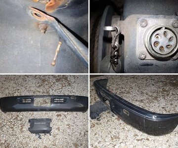 HDJ81 Factory Bumper & Winch