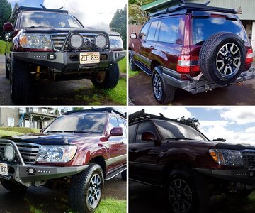 Dissent Off-Road Bumpers - UZJ100