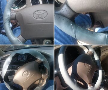cosmetic improvement of seat and door panel
