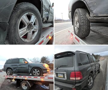 LX470 Accident