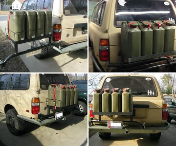 80 Series rear bumper