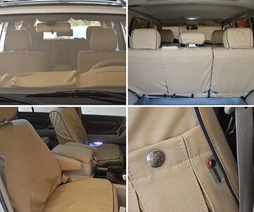 Escape Gear seat covers - 100 series