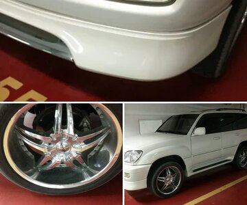 2001 LX470 Japanese Spec