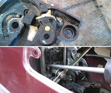 Stuck Rear Door Fix (rear door won't open)
