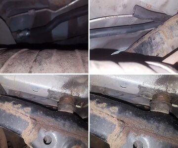 100 Series Rear AC repair