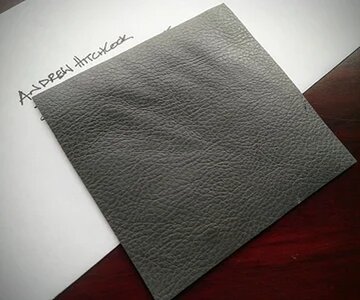 Steering wheel leather