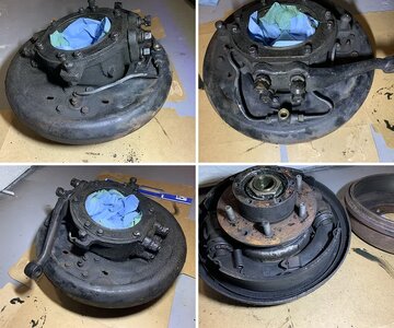 Drum brake knuckle  parts