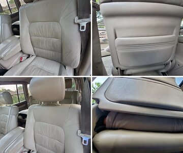 LX470 leather
