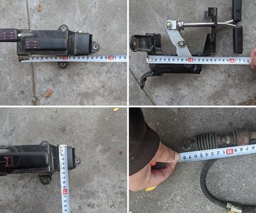 60 series locker cables and levers measurements