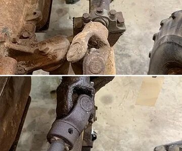 1971 FJ40 Steering Gear and Linkage