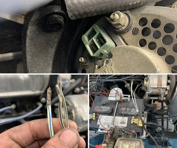 4/76 alternator wiring