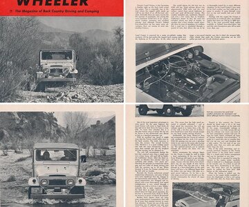 1962 Four Wheeler FJ40 Review