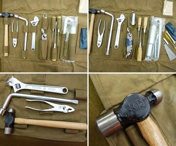 1964-66 Land Cruiser Tool Kit - original tools