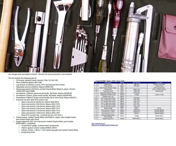Tool Set - Nepros, KTC, OH and Toyota