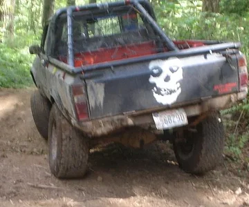 I painted the crimson ghost on the tailgate. Makes it look bad ass.