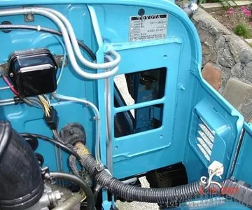 heater blower removed