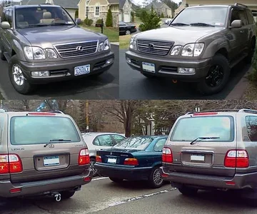 before & afters of the "stealth package"