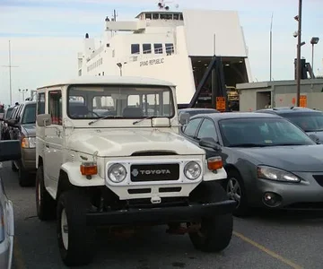 The trip home from Long Island- That's the ferry in the background