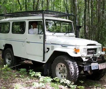 Flex and I checking out some old stomping grounds, heading to the headwaters of one of my favorite brook trout streams.