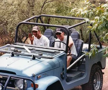 The cage wasn't completely finished, but we had some wheeling to do.  Red Creek leading to the Verde.