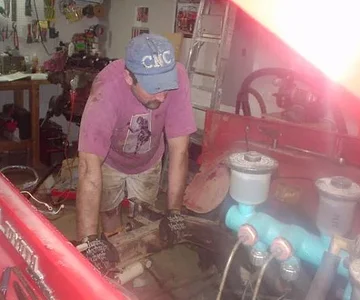 Workingon the hear transplant.