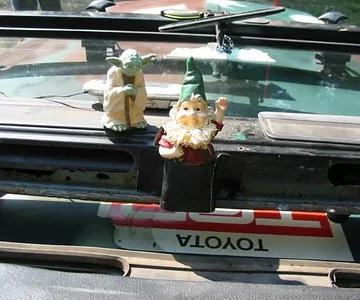 My Toyoda and Tom's Gnome meet